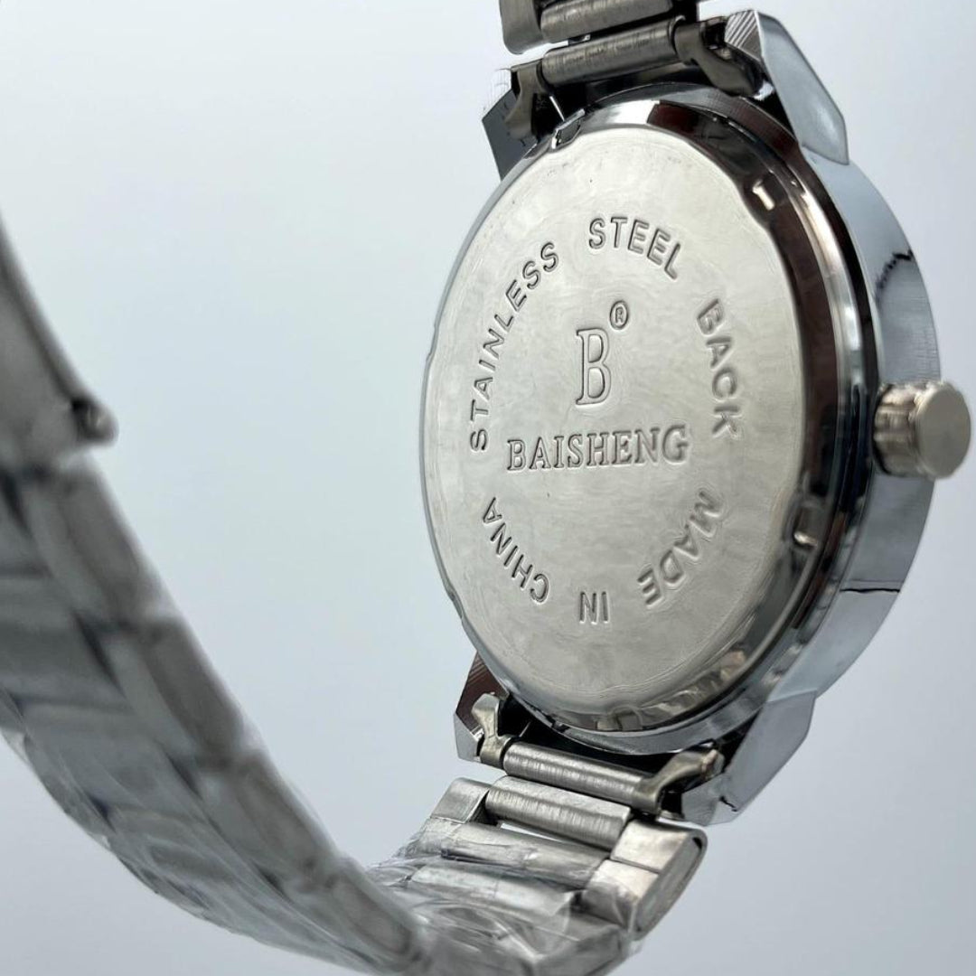 Stainless Steel black luxury watch
